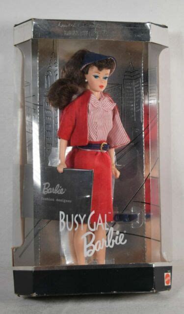 Mattel Busy Gal Barbie Limited Edition Reproduction Fashion Doll