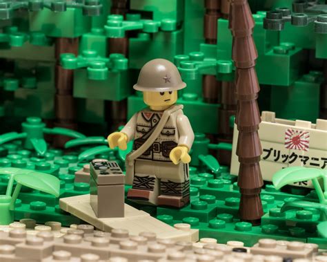 Wwii Japanese Soldier V2 Brickmania Toys