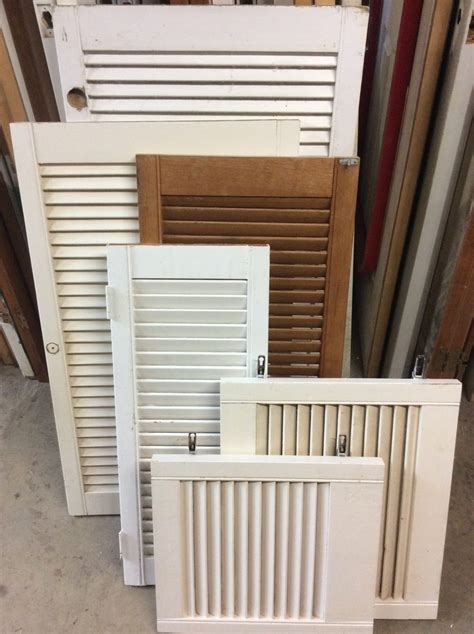 Louvered Cabinet Doors A J Magnay