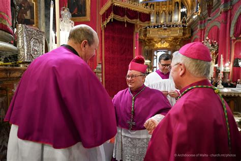 Archbishop Scicluna Celebrates Pontifical Mass On The Feast Of St Paul