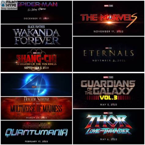 Marvel Phase 4 Trailer Release Date And New Titles Announced Filmyhype