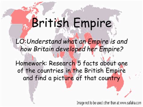Start Of The British Empire By Sujrub Teaching Resources
