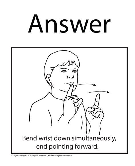 Wall Charts Book 04 Answers Asl Teaching Resources