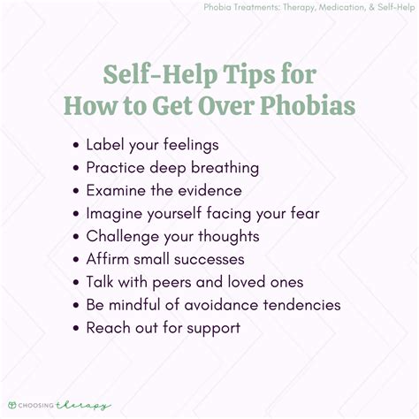 Types Of Phobias List