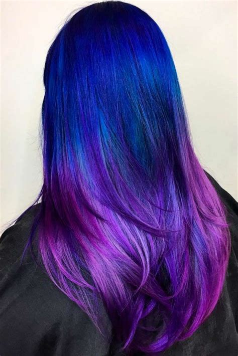 60 Fabulous Purple And Blue Hair Styles Hair Styles