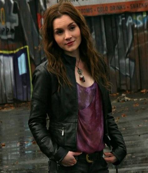 Supernatural S05 Meg Masters Leather Jacket Ubicaciondepersonascdmx