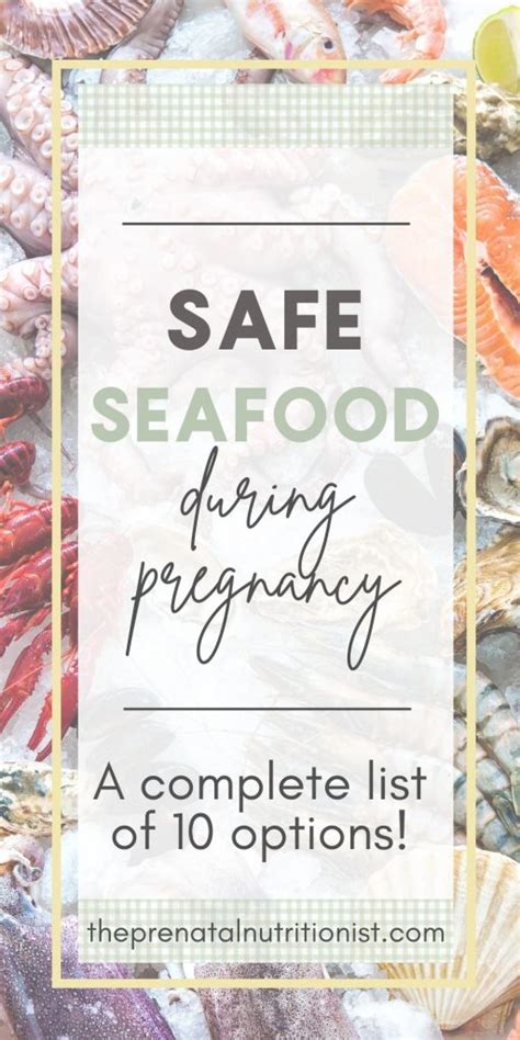 Safe Seafood During Pregnancy The Prenatal Nutritionist