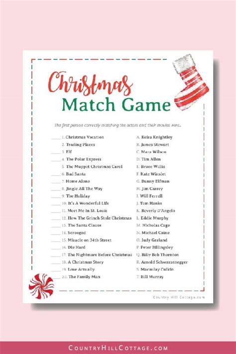 Fun Christmas Party Game For Teens And Adults Christmas Bingo Scavenger Hunt Game 2 Versions 5x7