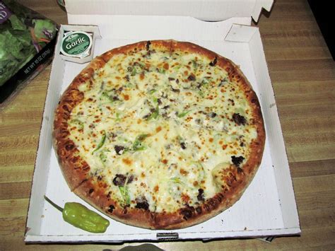 Papa Johns Philly Cheesesteak Pizza By Bigmac1212 On Deviantart