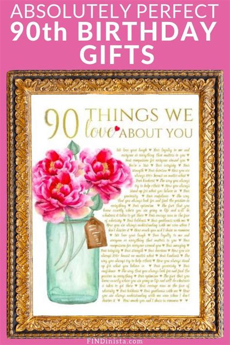 Maybe you would like to learn more about one of these? 90th Birthday Gift Ideas | 90th birthday gifts, 90th ...