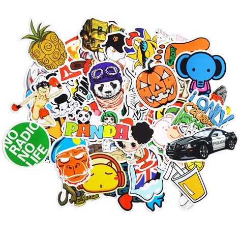 25 Pcs Random Cartoon Safe Toys Cool Stickers For Kids Children Luggage