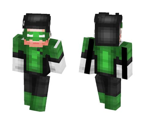 Get Green Lantern Variant Kyle Rayner Minecraft Skin For Free