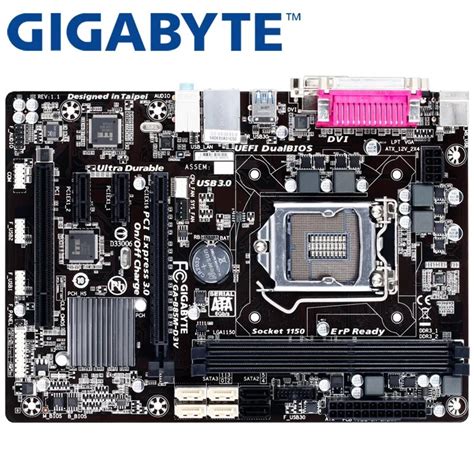 Gigabyte Ga B85m D3v Desktop Motherboard B85 Socket Lga 1150 I3 I5 I7