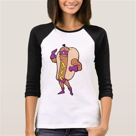 Hot Dog Superhero Junk Food Super Hero T Shirt Superherotshirts