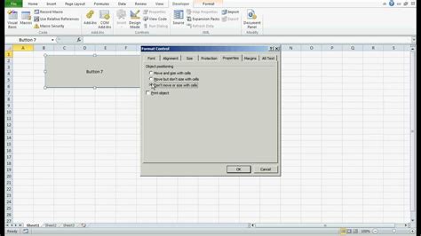 How To Create Macro Buttons In Excel Worksheets
