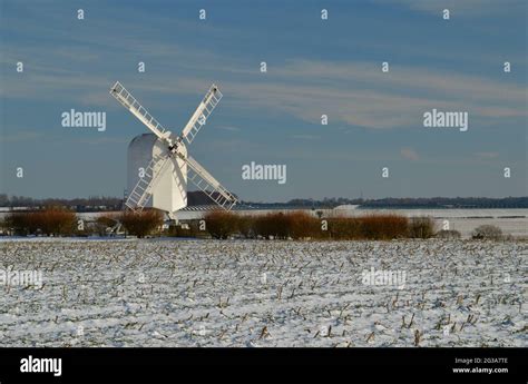 Chillenden Windmill Kent England Stock Photo Alamy