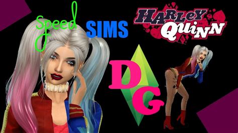 Harley Quinn Speed Sims Cc Sims 4 Youtube