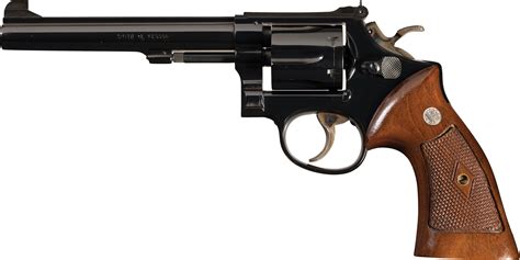 Smith And Wesson Model 16 K 32 Masterpiece Revolver Rock Island Auction
