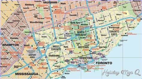 Nice Toronto Map Toronto Map Ontario Map Toronto Canada Map