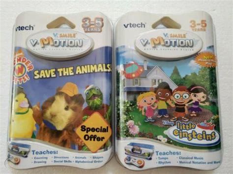 New Lot Of 2 Wonder Pets And Little Einsteins Vtech V Smile Learning
