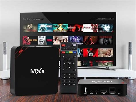 Tv Box Mx9 4k Transforme Sua Tv Em Smart Em Duque De Caxias