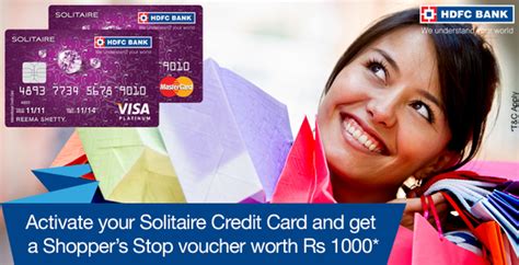 The redemption can be done after accumulating a specific number of reward points. HDFC Solitaire Credit Card for Women Review - CardExpert