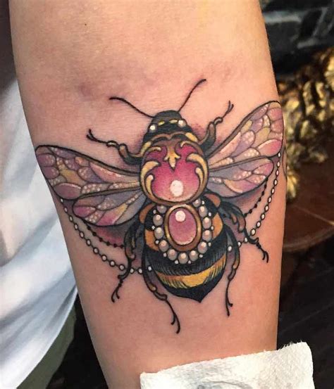 The Best Bee Tattoos Tattoo Insider Bee Tattoo Meaning Queen Bee
