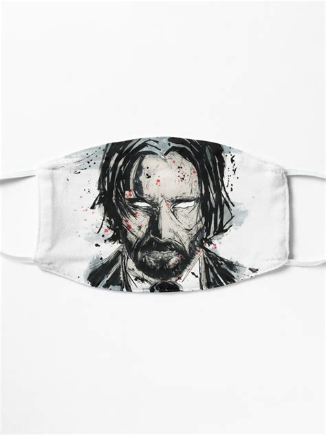 John Wick Mask For Sale By Witchinghournl Redbubble