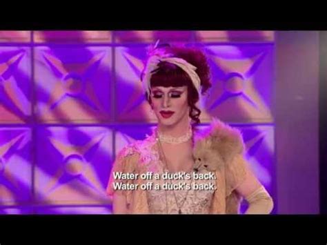 Our male pet pekin duck dives under the water all the time. Water of a duck's back. Water off a duck's back. Jinkx Monsoon. | Things To Live By | Pinterest