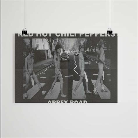 Red Hot Chili Peppers Abbey Road Poster Love Art Usa