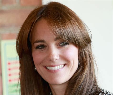 A Closer Look At Kate Middletons New Bangs Racked Kate Middleton