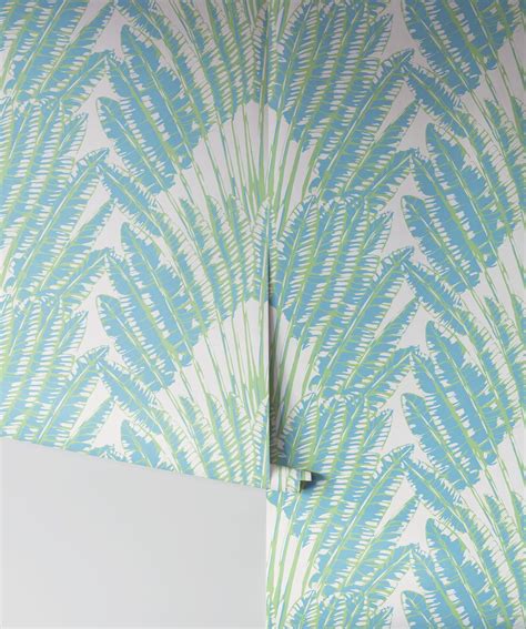 Feather Palm Wallpaper Big Bold Tropical Leaf Milton And King Aus