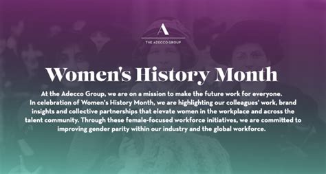 Womens History Month Celebrating Women Who Have Shaped Our World