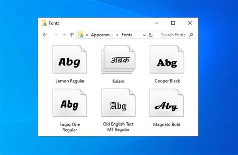 How To Change Font In Windows 10 Desktop Or Laptop