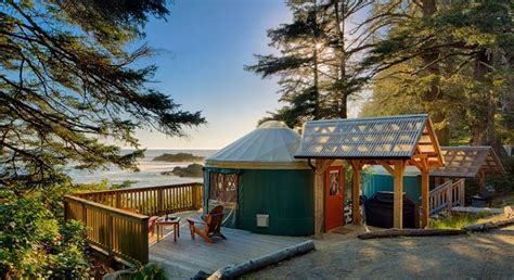7 Jaw Dropping Pacific Yurts Vacation Destination Photos Ucluelet