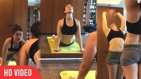 Kareena Kapoor Hot 🔥 Gym Workout During Lockdown Youtube