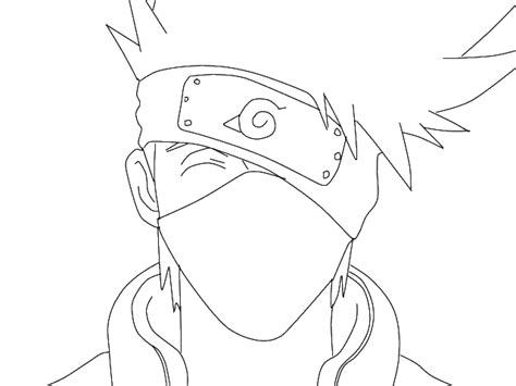 Kakashi Coloring Pages Full Body Coloring Pages