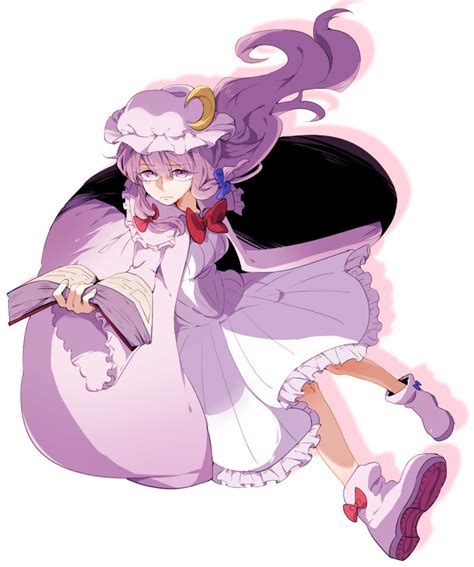 Patchouli Knowledge Touhou Drawn By Namataro Danbooru