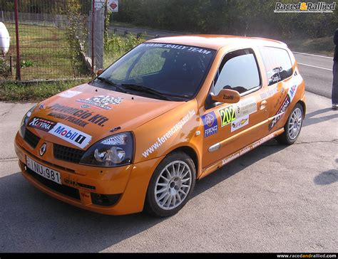 For sale a professionally prepared rally car in perfect body and mechanical condition. Renault Clio RS GrA | Rally Cars for sale at Raced ...