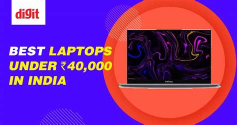 Best Laptop Under 40000 In India With Price And Specs August 2023