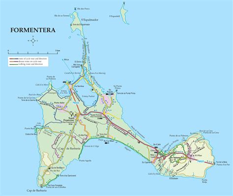 I was last on formentera in june 2013. Formentera road map