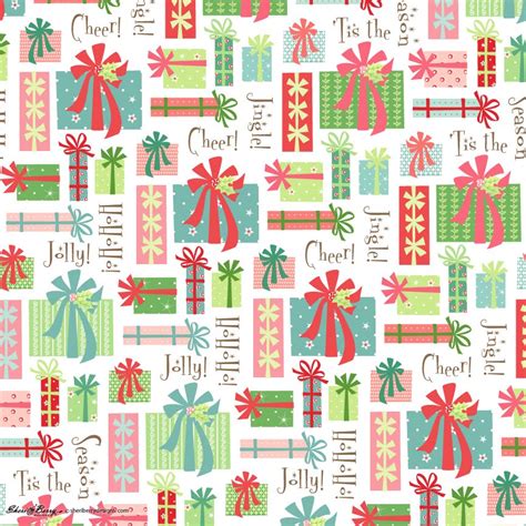 Wrap gift paper with colorful jewels precious. Sheri McCulley Studio: Gift wrap for Christmas is in hiding!