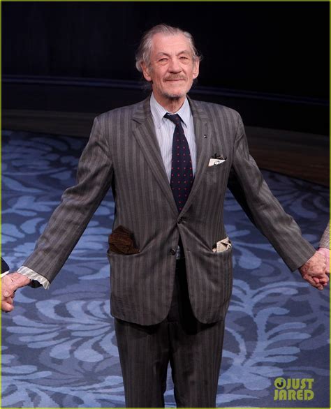 Orlando Bloom Luke Evans Support Ian McKellen On Bway Photo