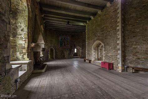 Caerphilly Castle Interior Room By Cyclicalcore On