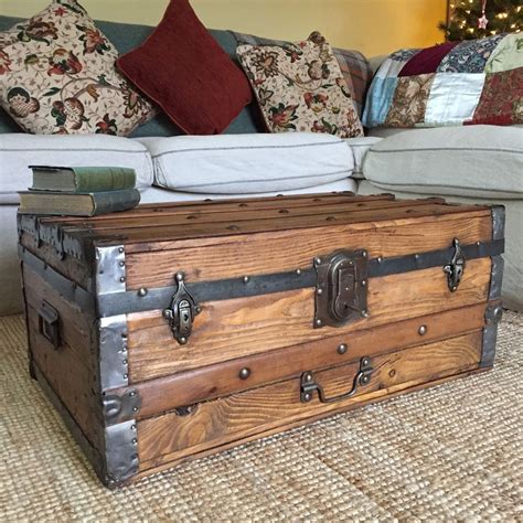Coffee table decor, along with how you decorate end and side tables, differ from many other pieces of furniture in your living room because these items can anchor the area and make a design statement. Industrial Living Room Storage - Details about ANTIQUE ...