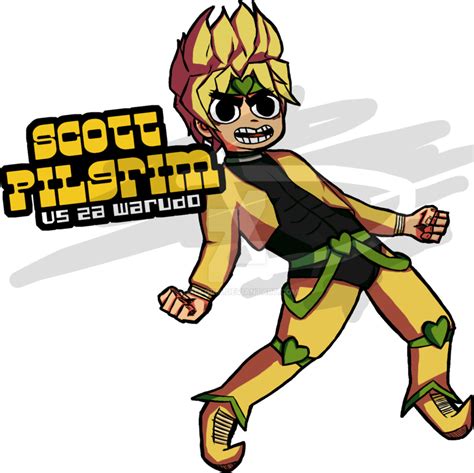 Za Warudo Png Scott Pilgrim Art Clipart Large Size Png Image Pikpng