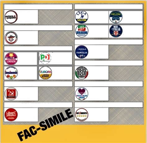 Guida Al Voto La Scheda Gialla Per Il Senato Ecco Il Facsimile In Sardegna Sardiniapost