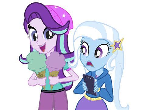 Starlight And Trixie By Diamondskrystall On Deviantart