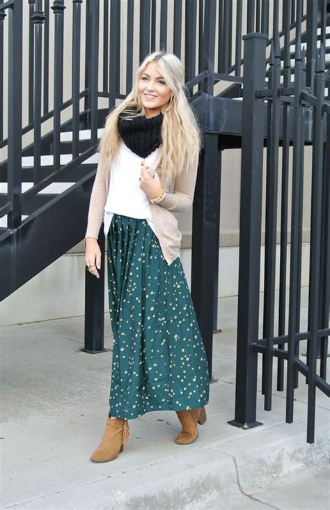 Style Tips On How To Wear Maxi Skirts In The Winter Maxi Skirt
