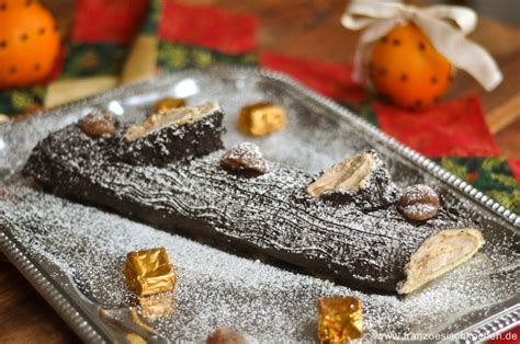 Typisch französisch besondere kuchen französische rezepte. Bûche de Noël | Rezept | Französisch kochen